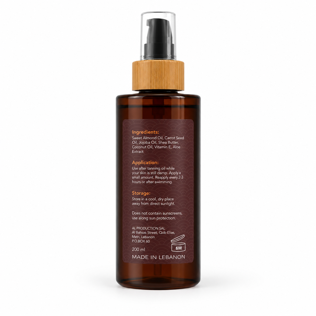 Barad Tanning Oil – Natural Summer Glow